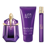 Mugler Alien 3PCS Gift Set - 30ML EDP Spray + 50ML Body Lotion + 10ML Fragrance Pen (Women)